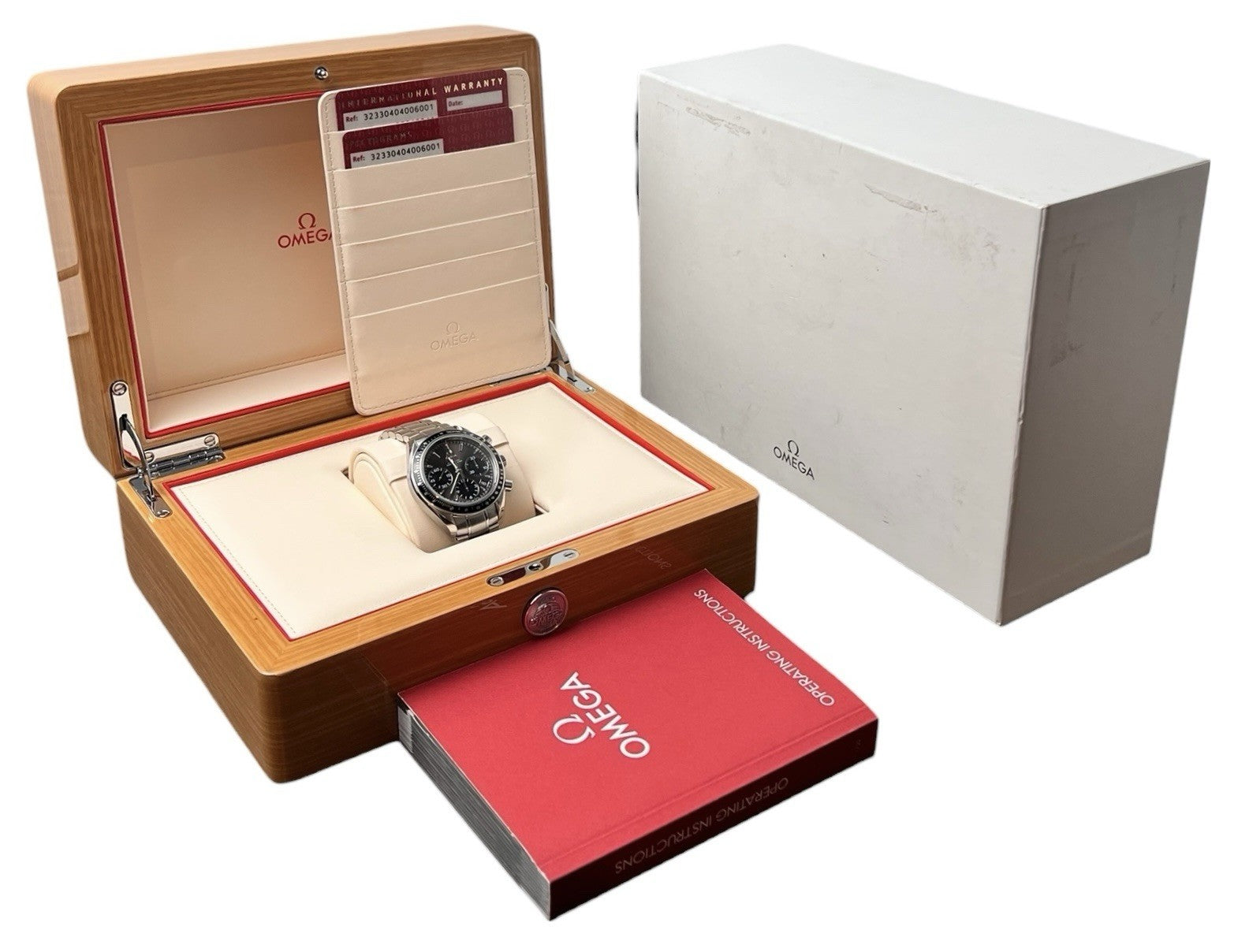 Omega Speedmaster Date Steel Gray Dial 40mm Automatic Mens 323.30.40.40.06.001