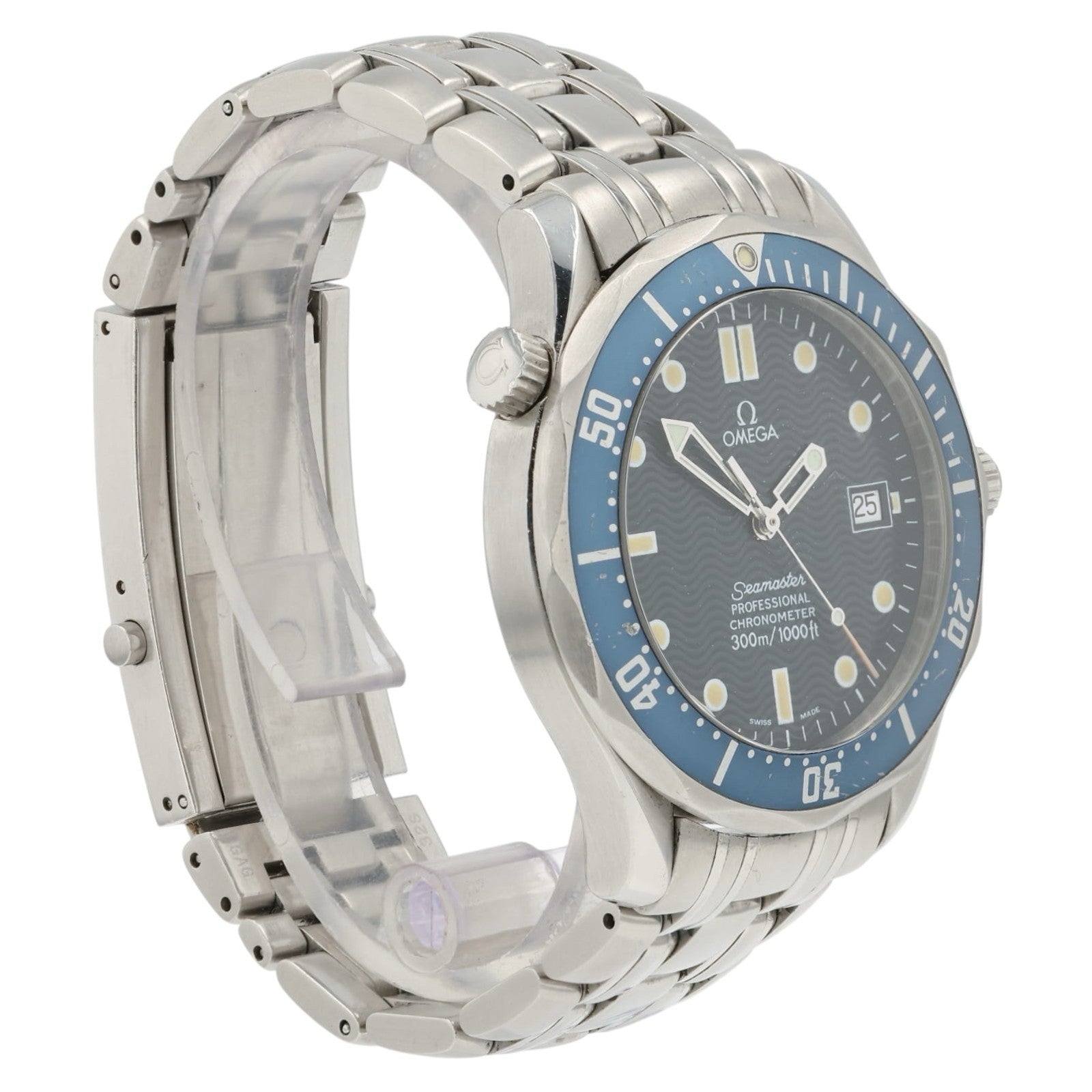 Omega Seamaster Blue Dial Stainless Steel 41mm Automatic Mens Watch 2531.80.00