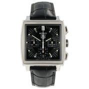Tag Heuer Monaco Black Dial Stainless Steel 38mm Automatic Men’s Watch CW2111