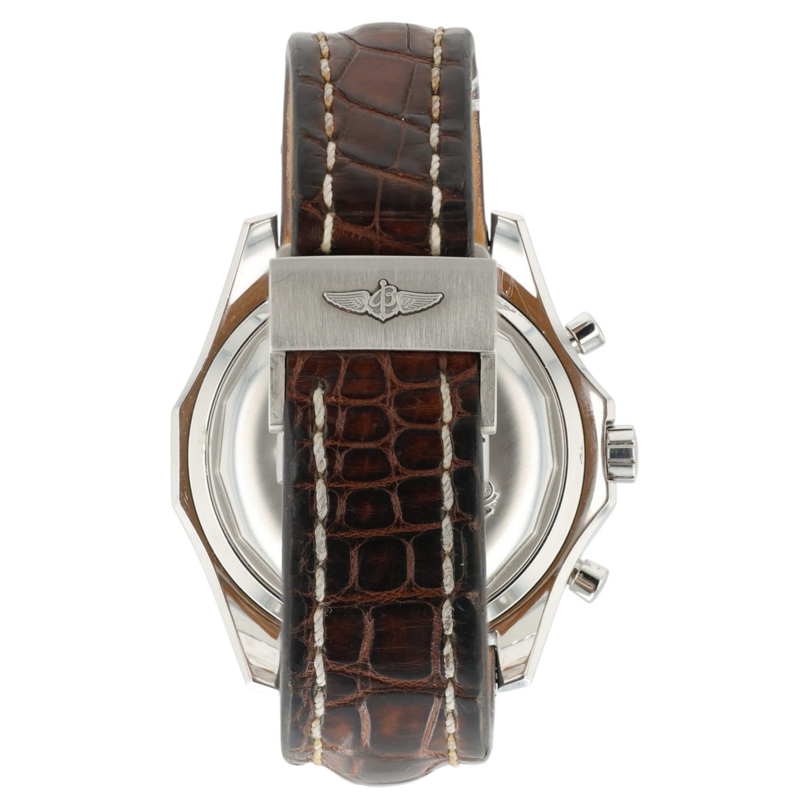 Breitling Bentley Brown Dial Stainless Steel 49mm Automatic Mens Watch A25363