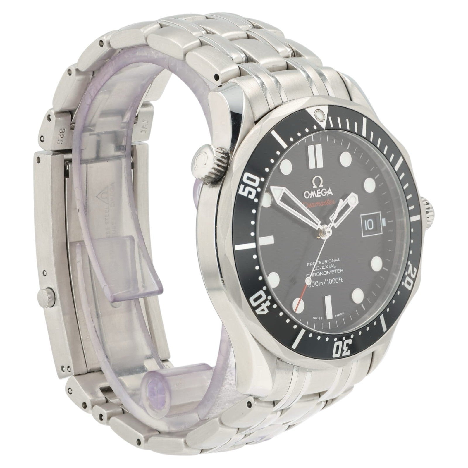 Omega Seamaster Black Dial Steel 41mm Automatic Mens Watch 212.30.41.20.01.002