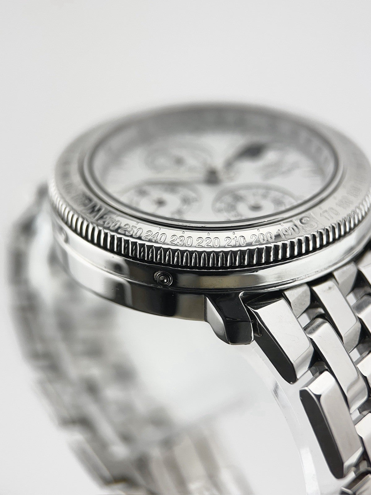 Breitling Astromat Special Ed Steel White Dial 40mm Automatic Mens Watch A19405