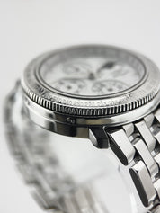 Breitling Astromat Special Ed Steel White Dial 40mm Automatic Mens Watch A19405