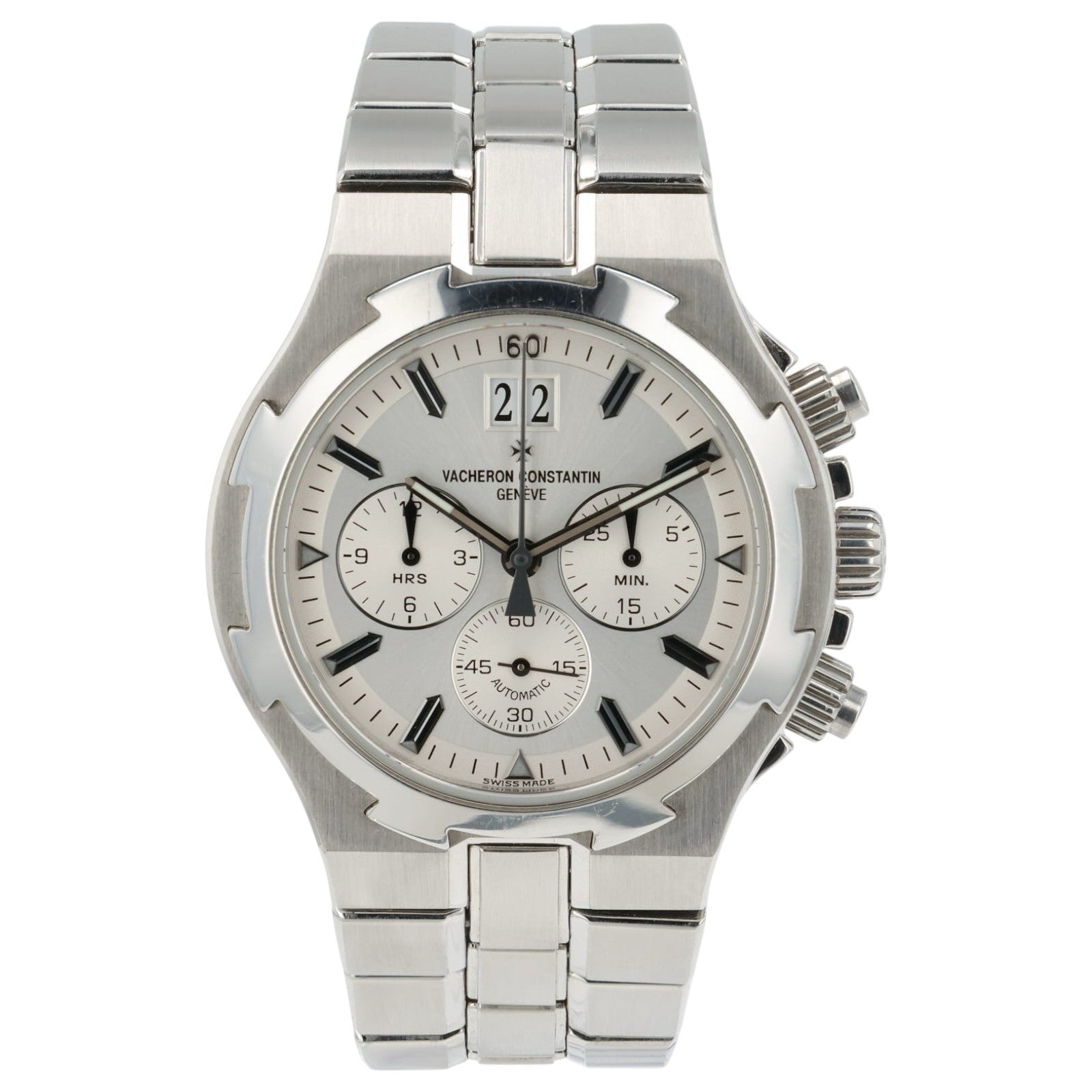Vacheron Constantin Overseas Silver Dial Steel 40mm Automatic Mens Watch 49140