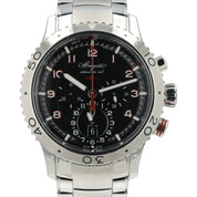 Breguet Type XXII Black Dial Stainless Steel 44mm Automatic Mens 3880ST/H2/SX0