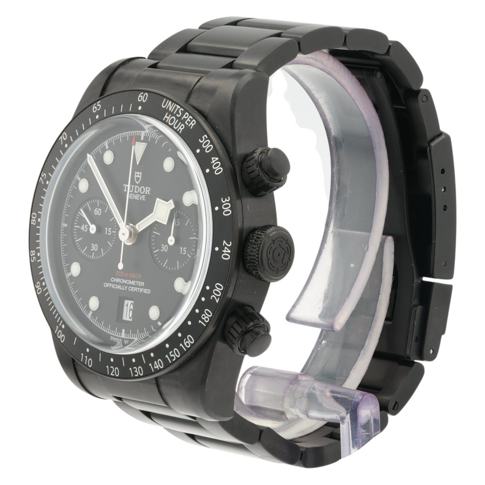 Tudor Black Bay Chrono Black Dial PVD Coated Steel 41mm Automatic Men’s 79360DK