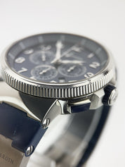 Ulysse Nardin Chronograph Steel Blue Dial 43mm Automatic Men's Watch 1503-150
