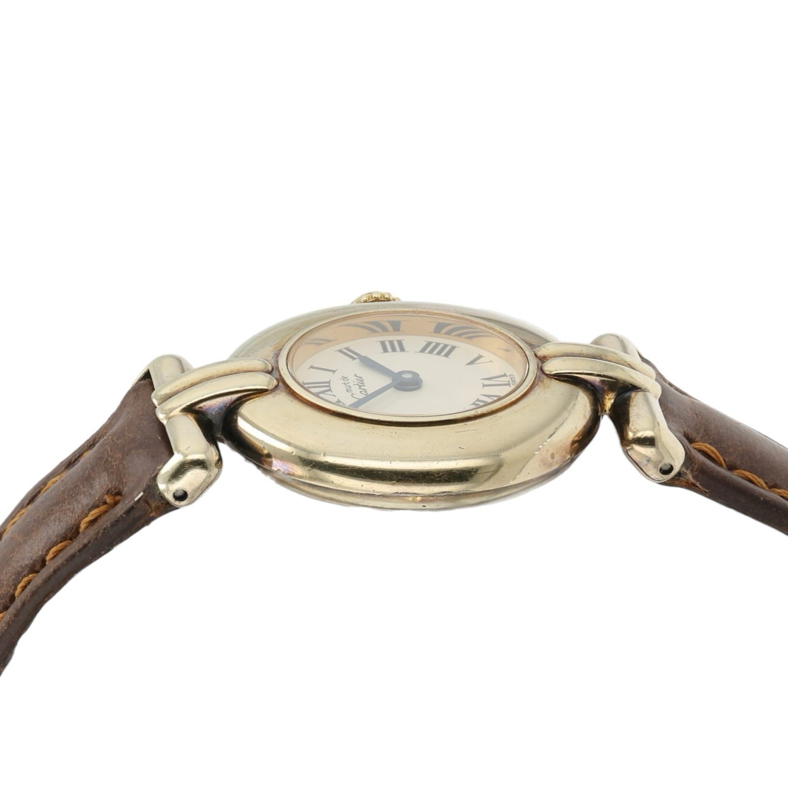 Cartier Colisee Silver Dial Vermeil 24mm Quartz Movement Women’s Watch 590002