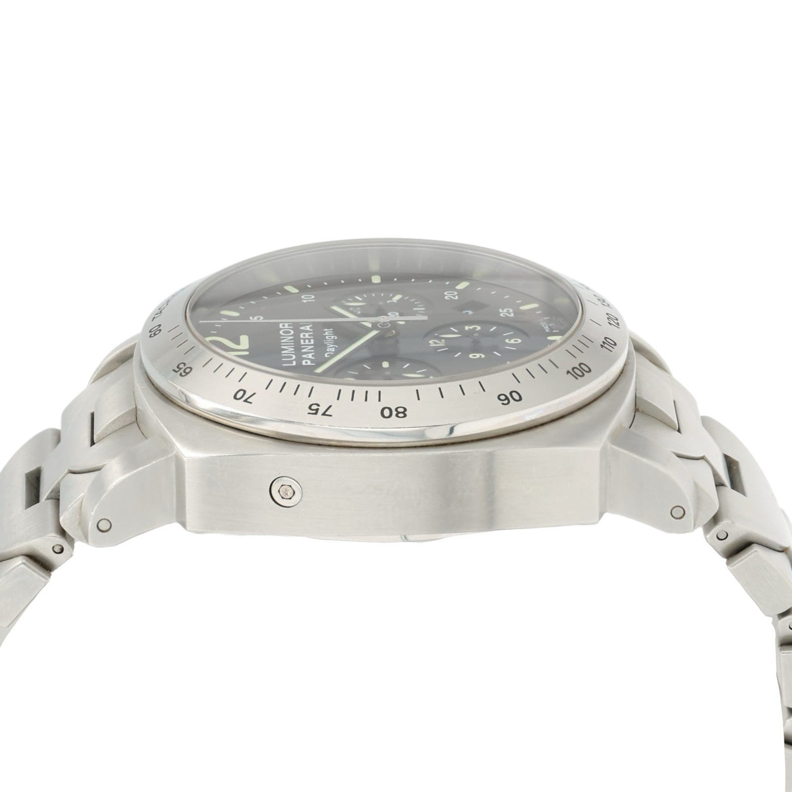 Panerai Luminor Daylight Black Dial Stainless Steel 44mm Automatic Mens PAM00236