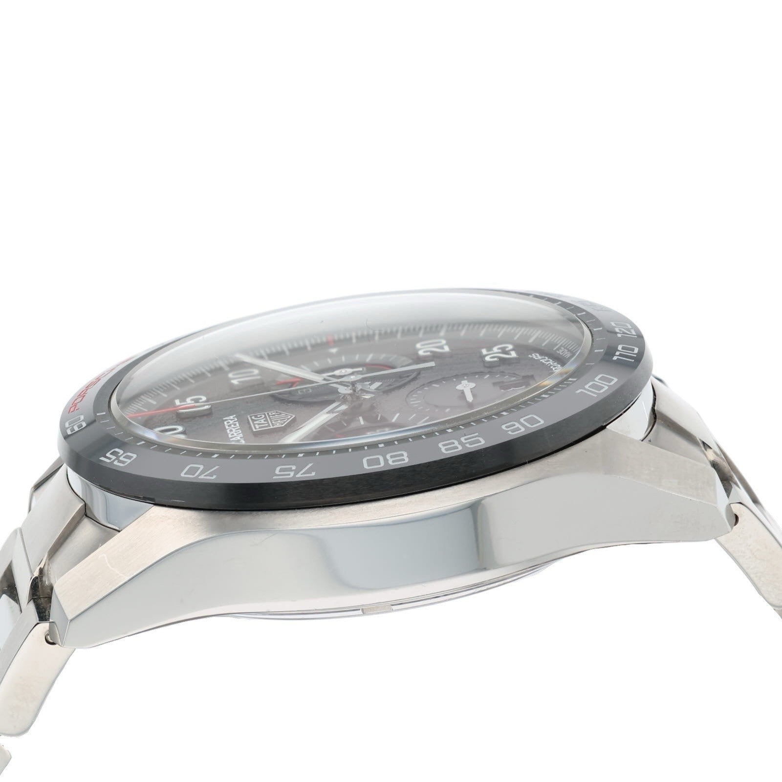 Tag Heuer Carrera Porsche Stainless Steel Grey Dial 44mm Automatic Mens CBN2A1F