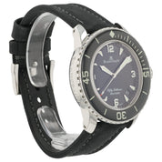 Blancpain Fifty Fathoms Black Dial Steel 45mm Automatic Mens Watch 5015-1130-52A