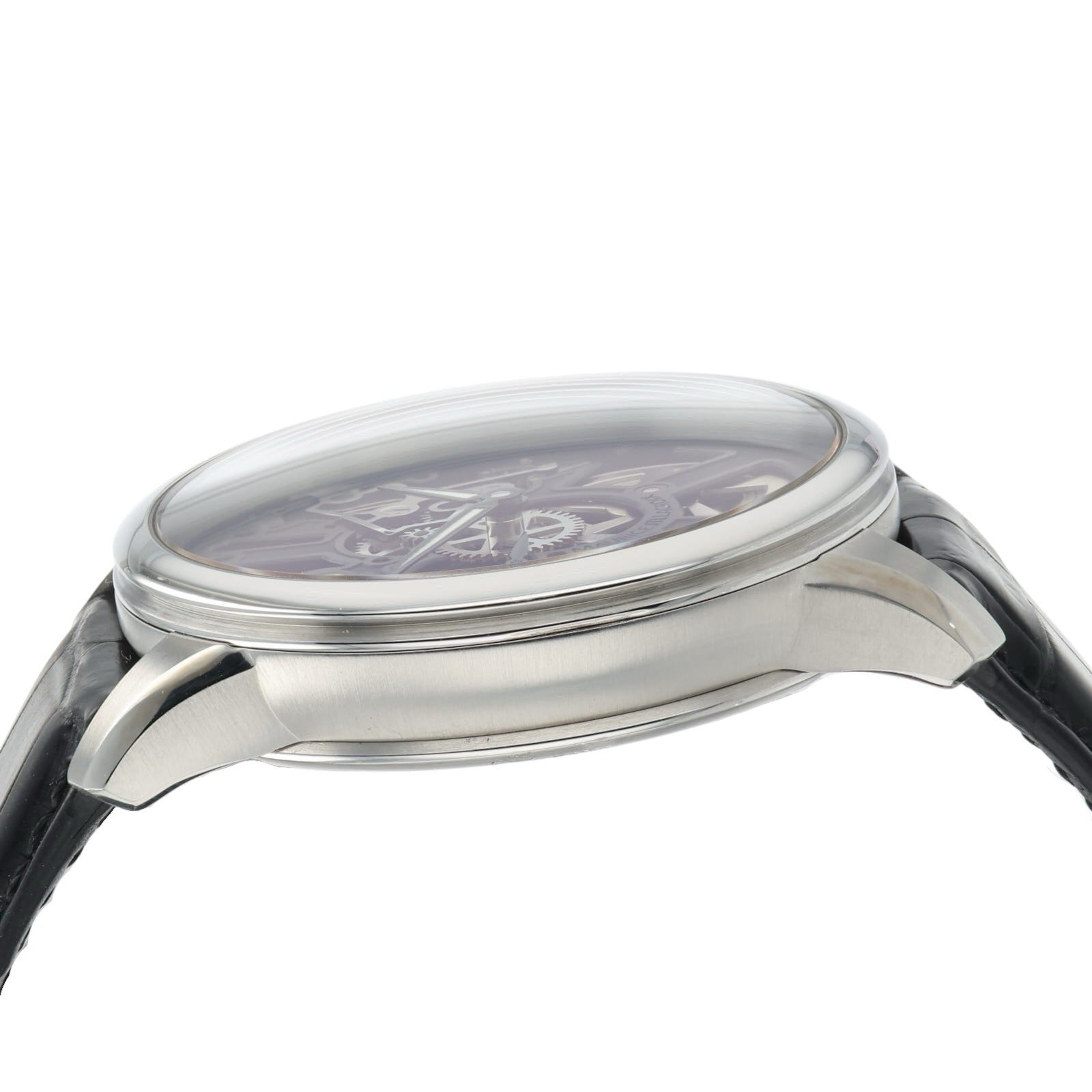 Maurice Lacroix Stainless Steel Skeleton Dial 43mm Manual Wind Mens Watch MP7228