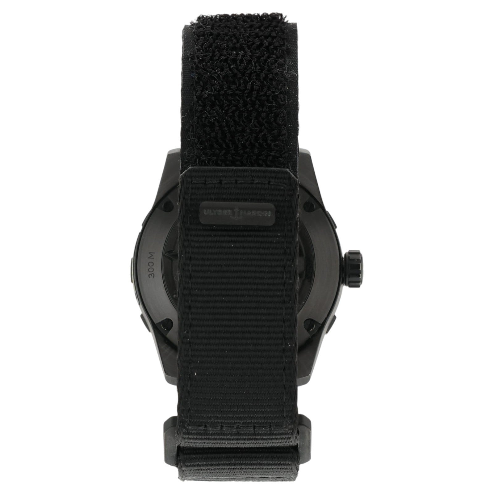 Ulyssse Nardin Lemon Shark Diver Black Dial Steel 42mm Automatic Mens 8163-175