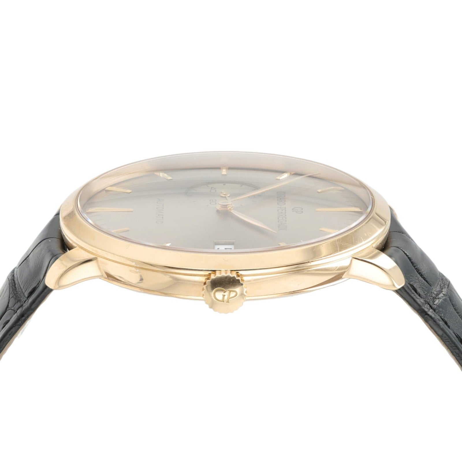 Girard Perregaux 1966 Brown Dial 18K Rose Gold 41mm Automatic Swiss Made 49543