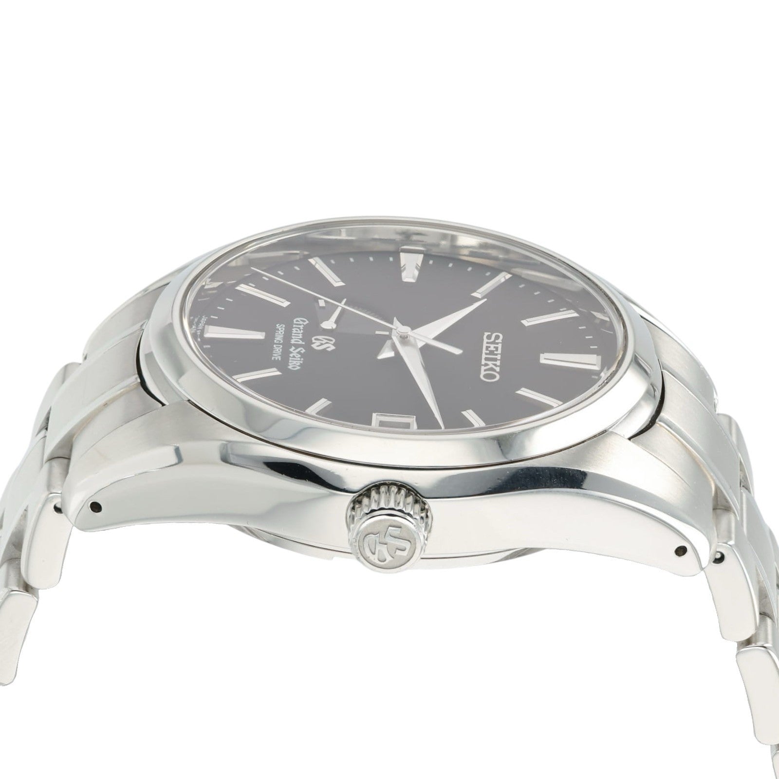 Grand Seiko Black Dial Stainless Steel 40mm Automatic Men’s Watch SBGA003