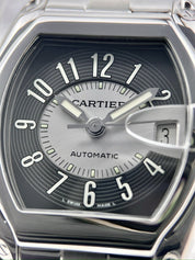 Cartier Roadster 37mm Automatic Men's Watch Stainless Steel Gray Dial 2510