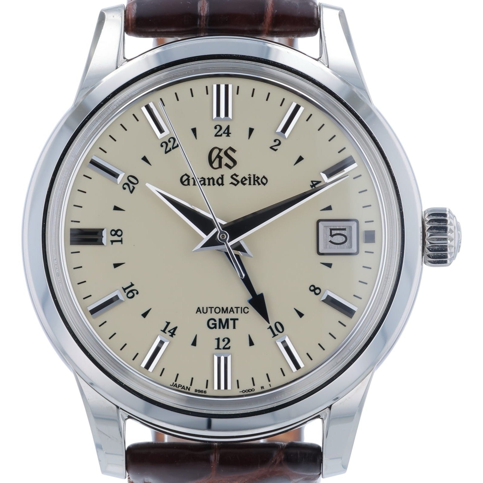 Grand Seiko Elegance Stainless Steel Cream Dial 39.5mm Automatic Mens SBGM221