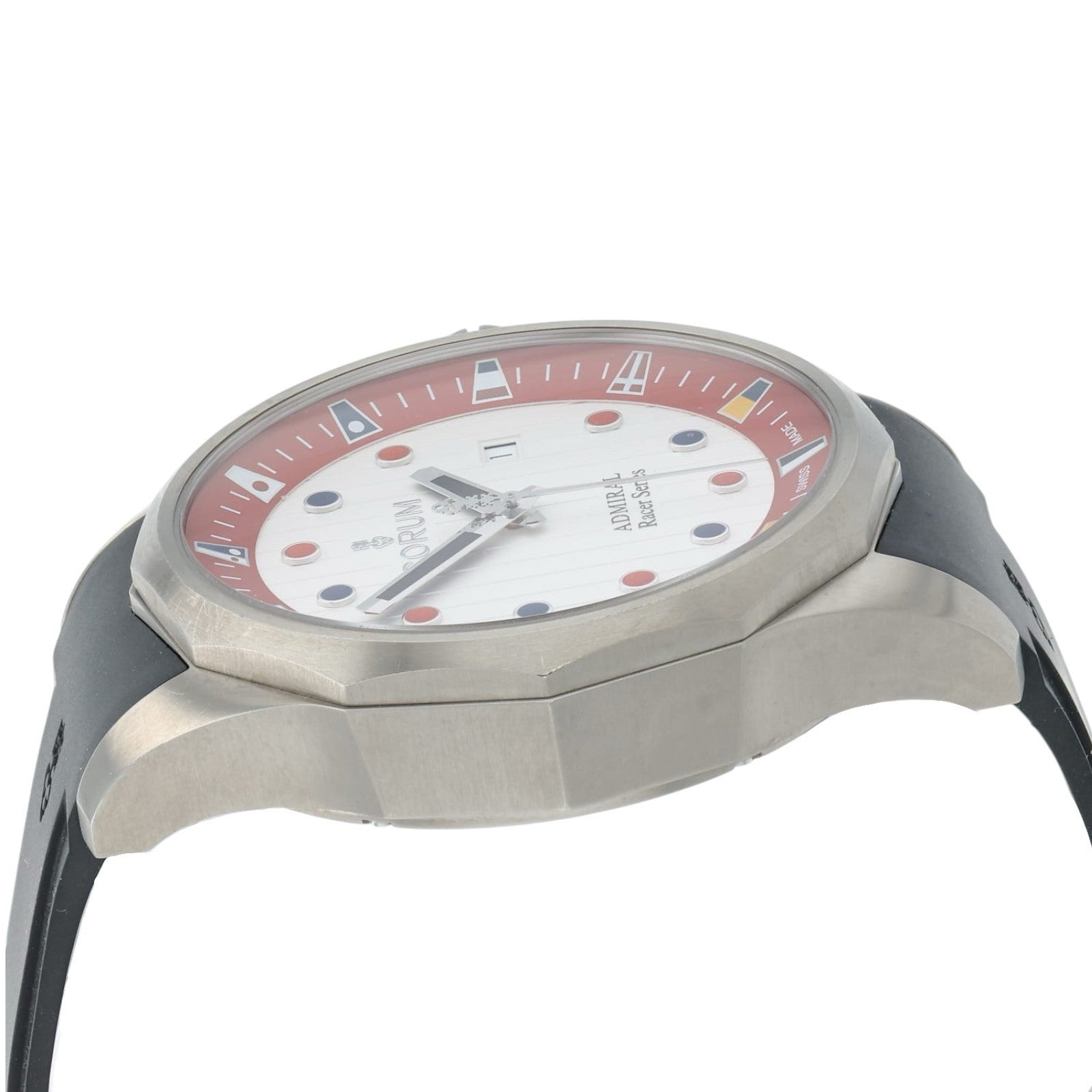 Corum Admiral Racer Titanium Silver Dial 47mm Automatic Men's Watch 1.0157