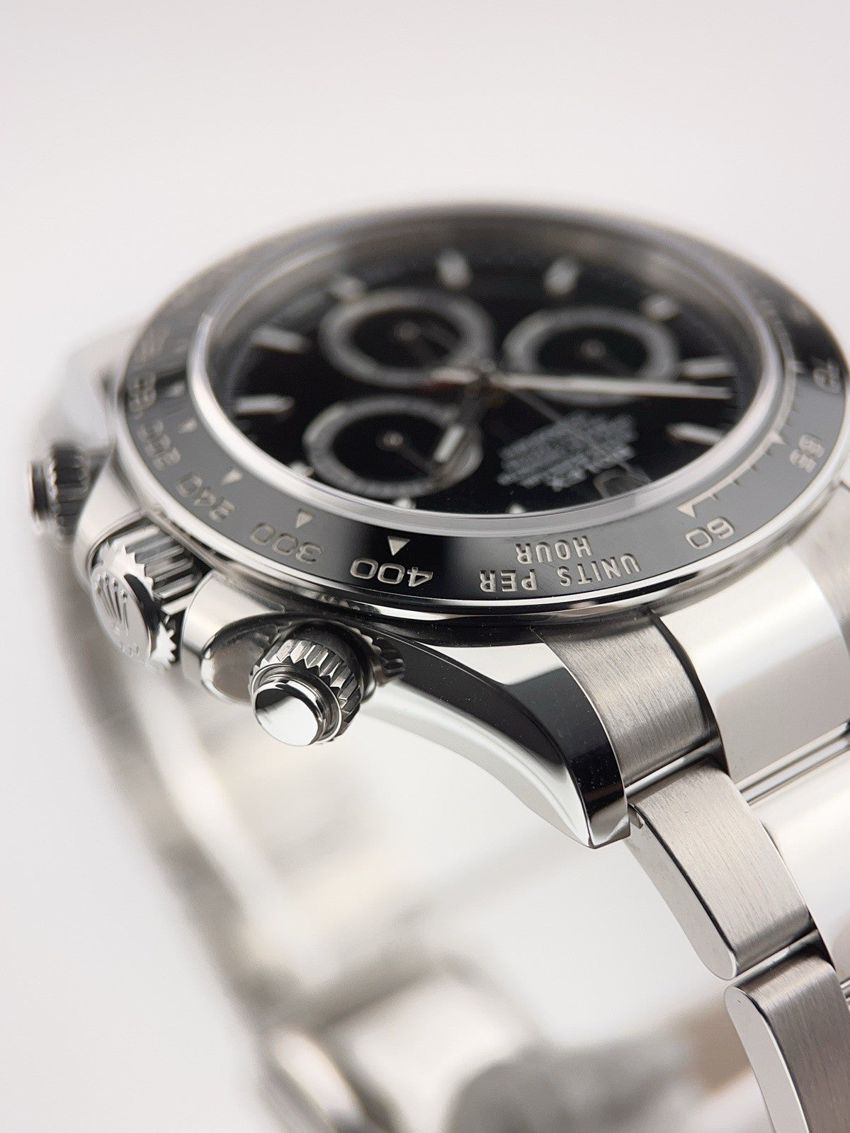 Rolex Daytona Stainless Steel Black Dial 40mm Automatic Men's Watch 126500LN