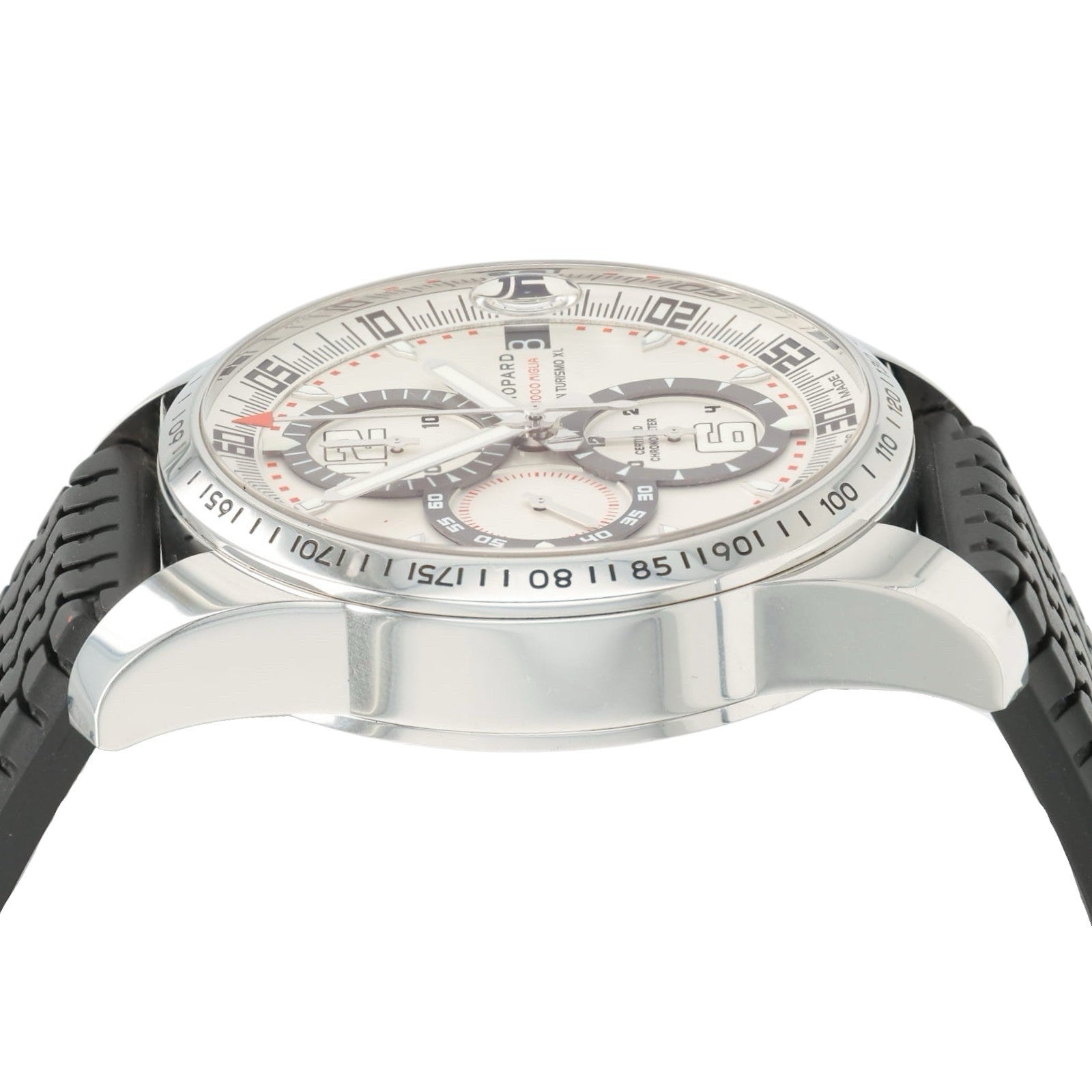 Chopard Mille Miglia White Dial Stainless Steel 44mm Automatic Men’s Watch 8459