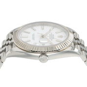 Rolex Datejust White Dial Stainless Steel 41mm Automatic Men’s Watch 126334