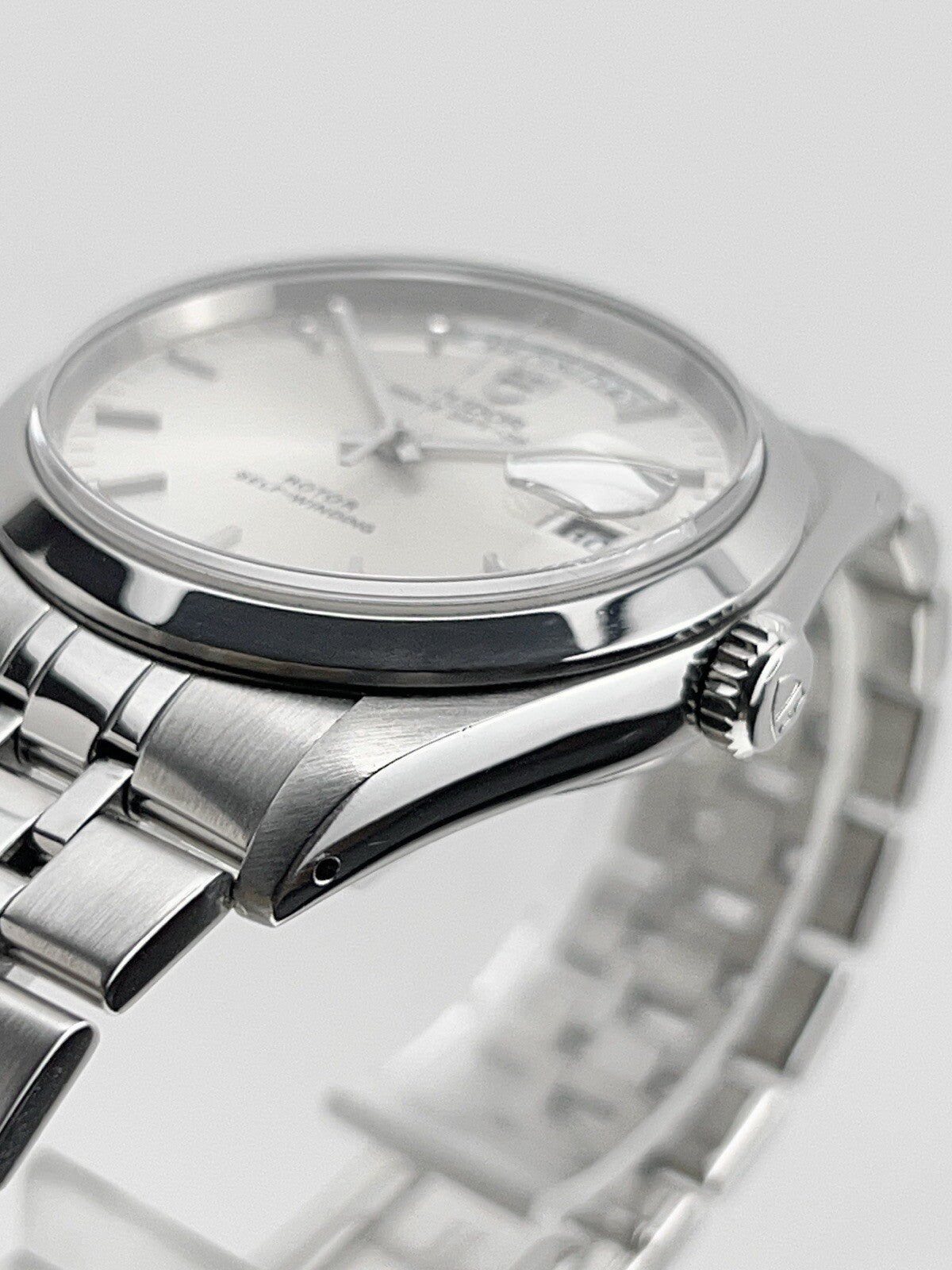 Tudor Prince Day + Date Stainless Steel Silver Dial 36mm Automatic Watch 76200