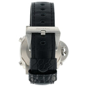 Panerai Luminor Chronograph Steel White Dial 44mm Automatic Mens Watch PAM01218