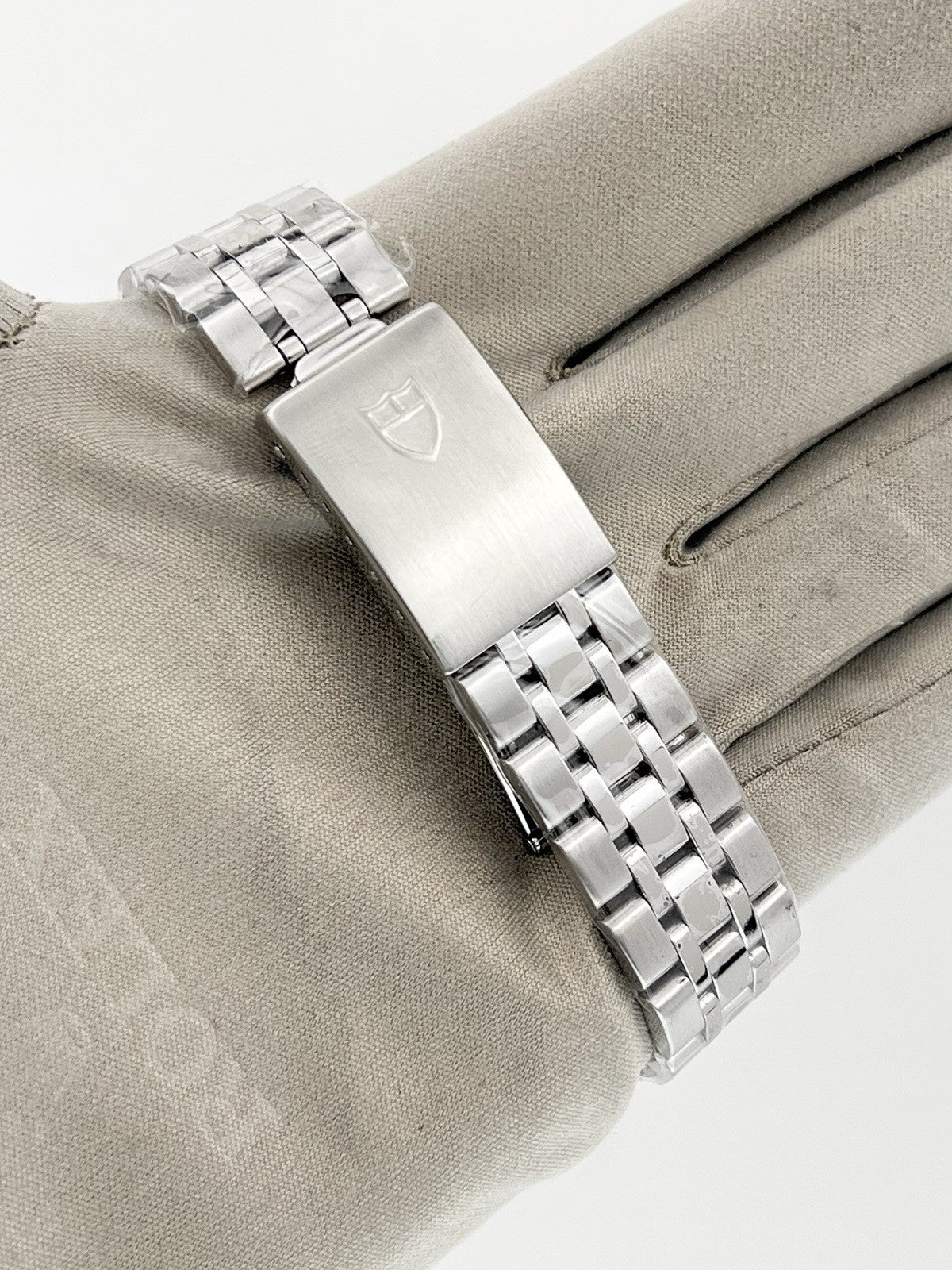 Tudor Prince Date Day Stainless Steel White Dial 36mm Automatic Mens Watch 76200