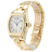 Cartier Roadster Silver Dial 18k Yellow Gold 37mm Automatic Men’s Watch W62005V1