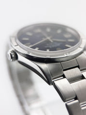 Rolex Air King Stainless Steel Blue Dial 34mm Automatic Men's Watch 14010M