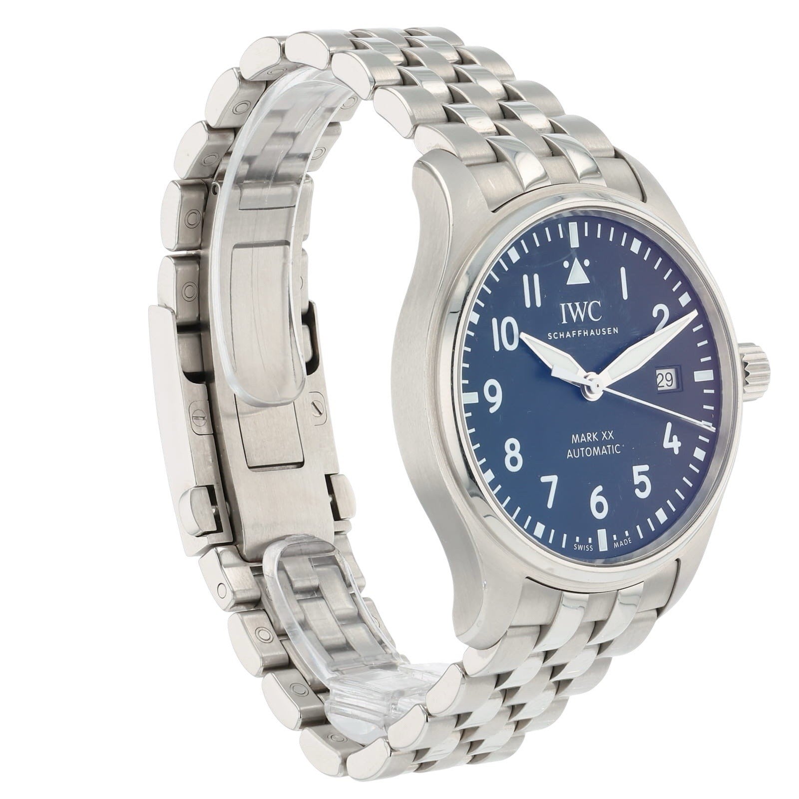 IWC Pilot Mark XX Stainless Steel Black Dial 40mm Automatic Men's Watch IW328202