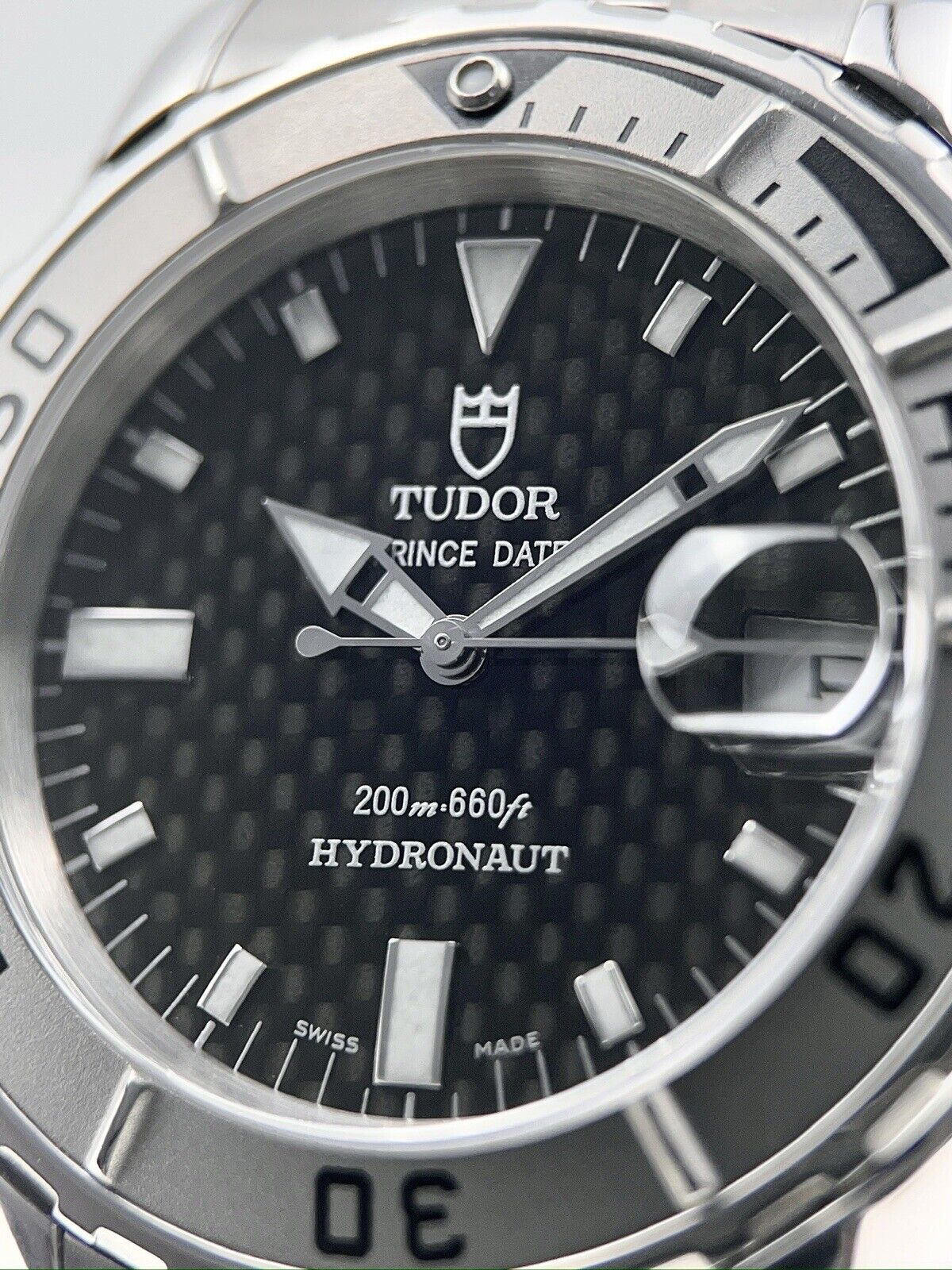 Tudor Hydronaut Carbon Dial Stainless Steel 40mm Automatic Men’s Watch 89190P