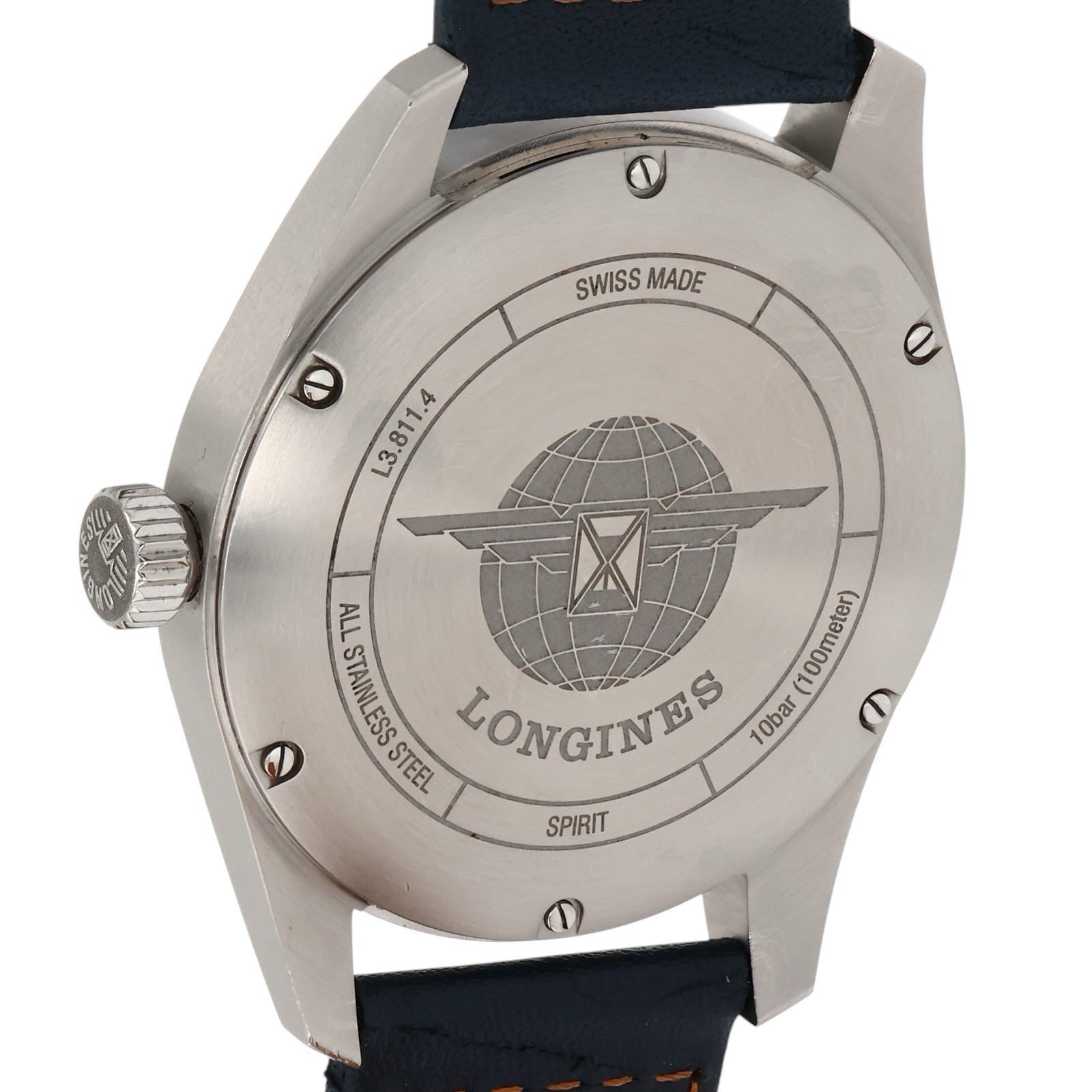 Longines Spirit Stainless Steel Blue Dial 42mm Automatic Men’s Watch L3.811.4
