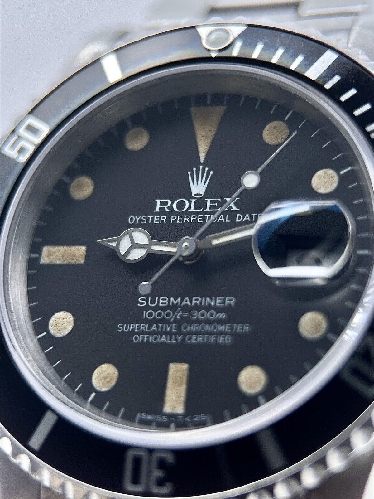 1982 Rolex Submariner 16800 Black Dial Stainless Steel Men's Watch SERVICED 2023