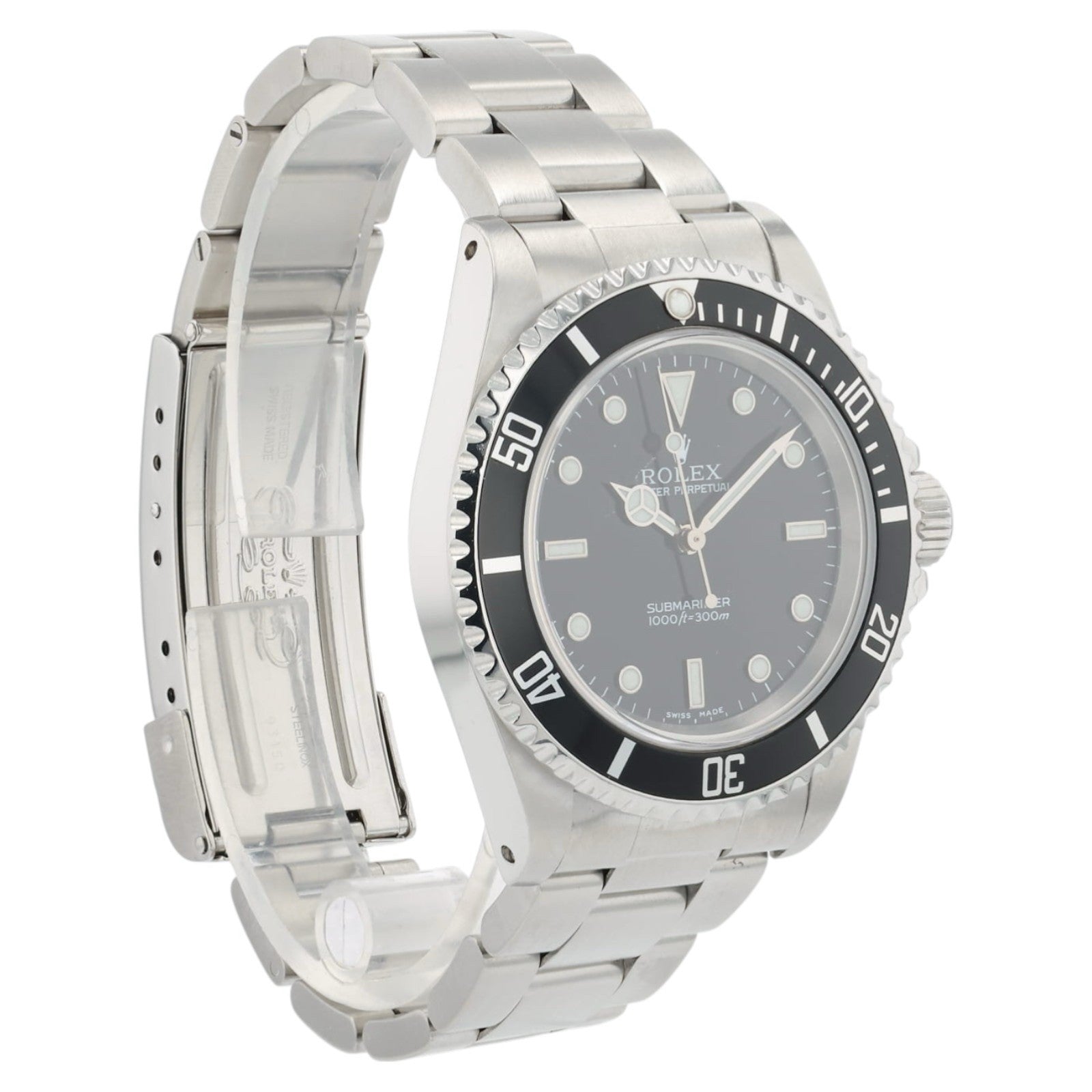 Rolex Submariner Black Dial Stainless Steel 40mm Automatic Mens Watch 14060