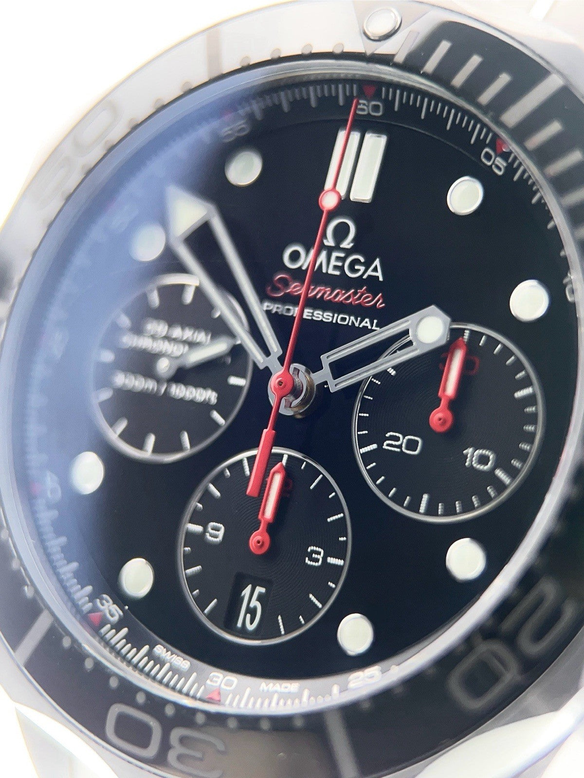 Omega Seamaster Steel Black Dial 41mm Automatic Mens Watch 212.30.44.50.01.001