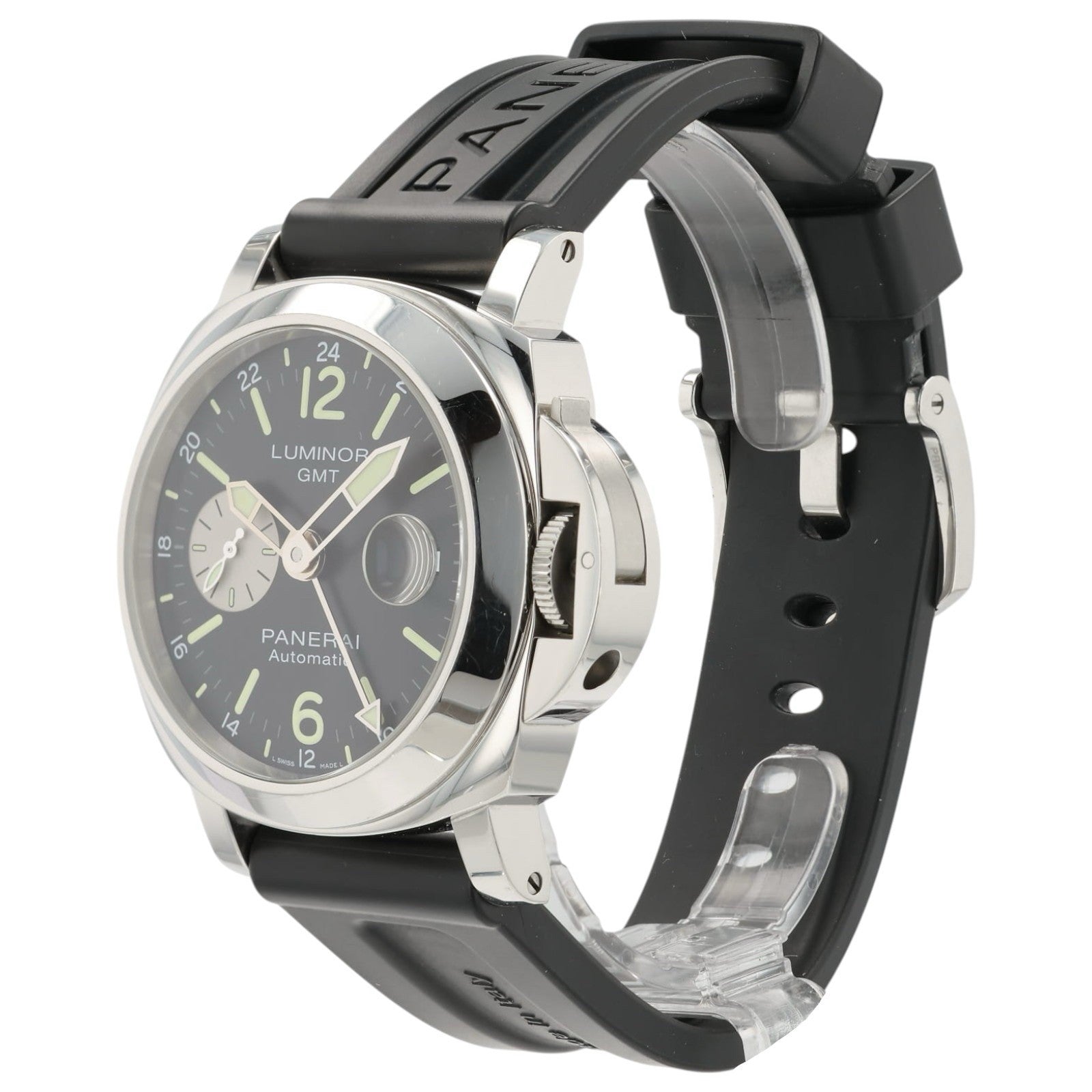 Panerai Luminor Black Dial Stainless Steel 44mm Automatic Men’s Watch PAM01088