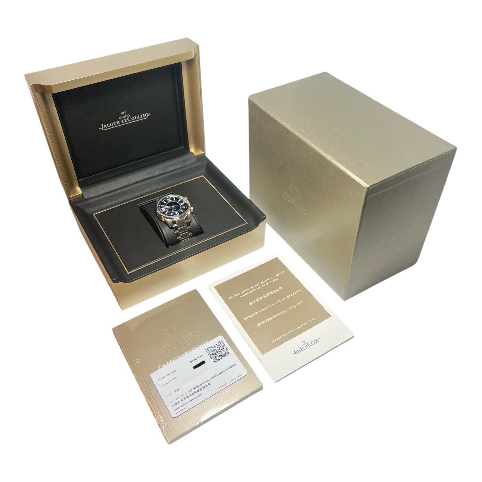 Jaeger-LeCoultre Stainless Steel Blue Dial 42mm Automatic Men’s Watch Q9038180