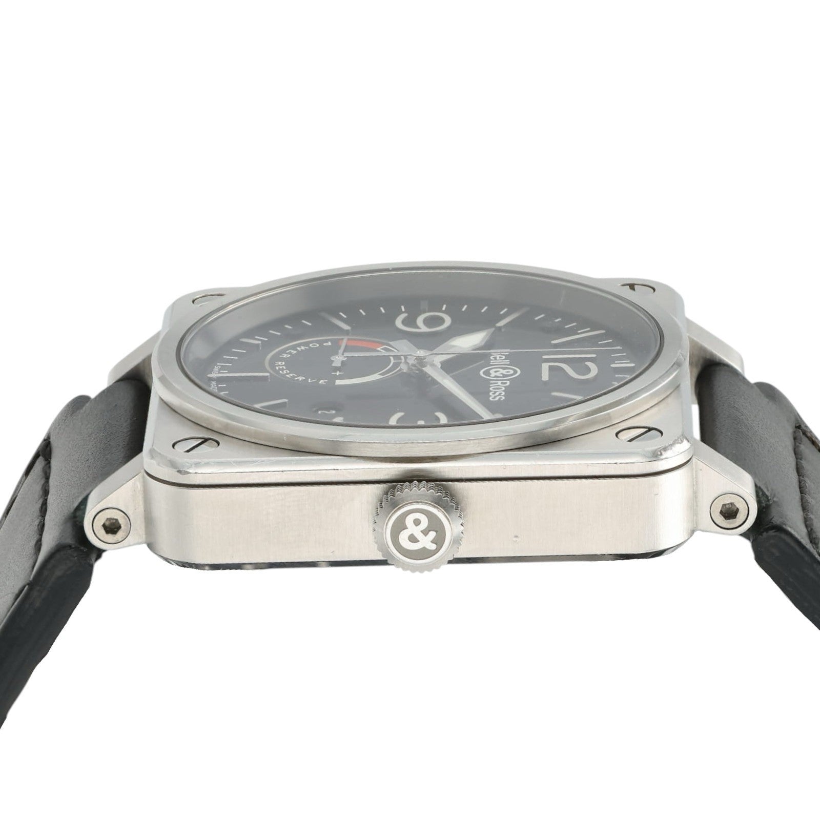Bell & Ross Black Dial 42mm Stainless Steel Automatic Movement Men’s BR03-97