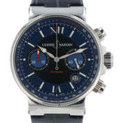 Ulysse Nardin Maxi Marine Blue Dial Stainless Steel 41mm Automatic Men’s 353-66