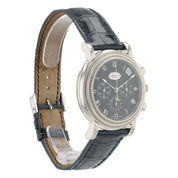 Parmigiani Fleurier Toric 18k White Gold Black Dial 40mm Automatic Mens Watch