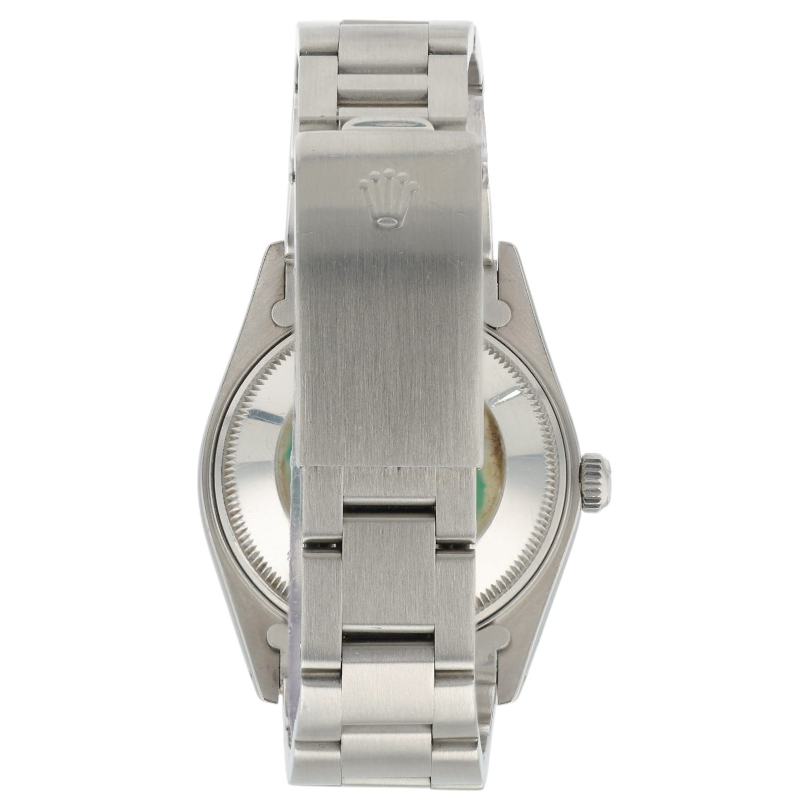 Rolex Date Silver Dial Stainless Steel 34mm Automatic Movement Mens Watch 15000