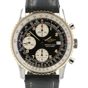 Breitling Navitimer Black Dial Steel and Gold 41mm Automatic Mens Watch D13022