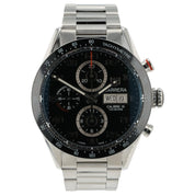 Tag Heuer Carrera Black Dial Stainless Steel 43mm Automatic Men’s Watch CV2A1R