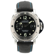 Panerai Luminor Submersible Black Dial Steel 44mm Automatic Mens Watch PAM00024