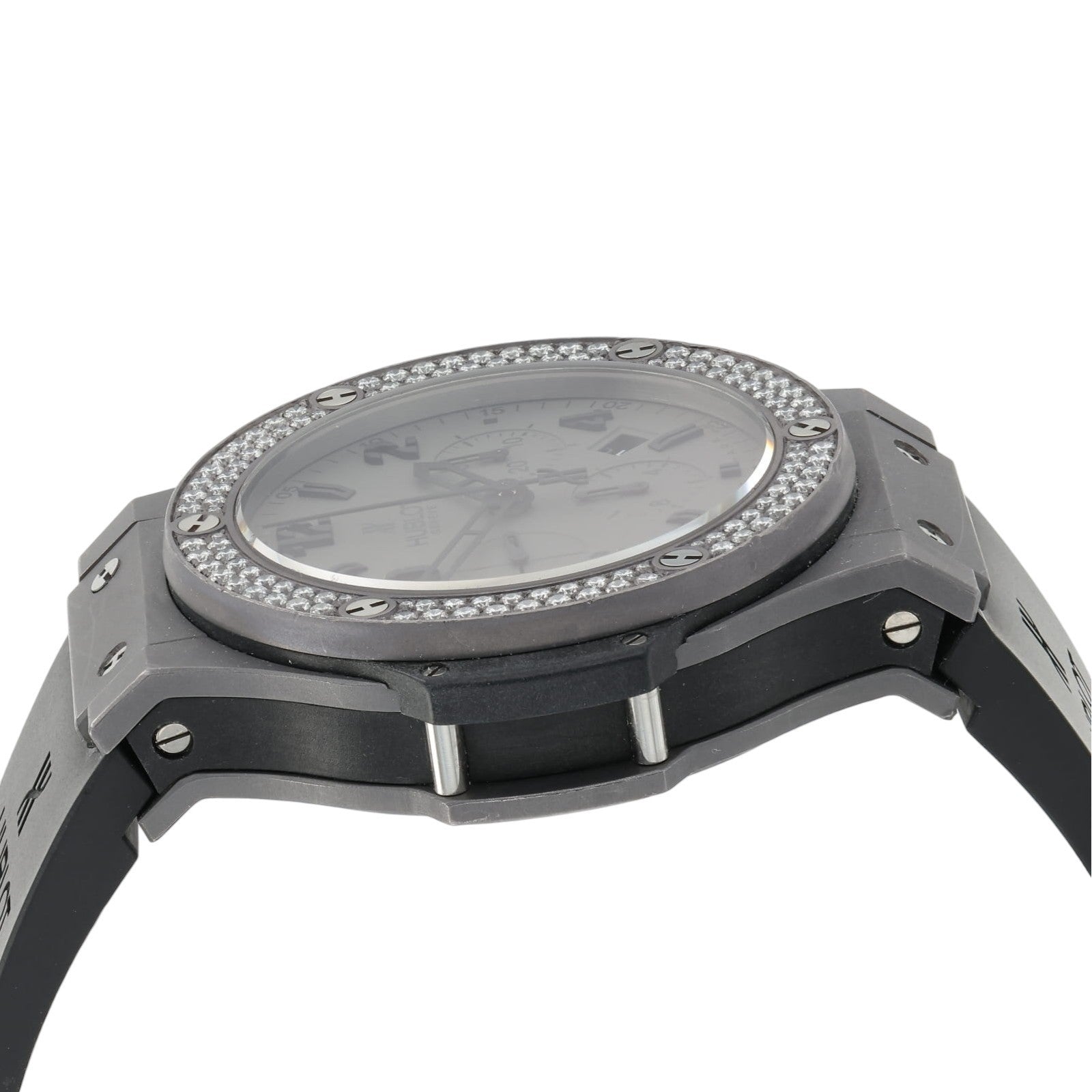 Hublot Big Bang Men's Gray Dial Automatic Diamond Men's Watch 301.SX.130.RX.114