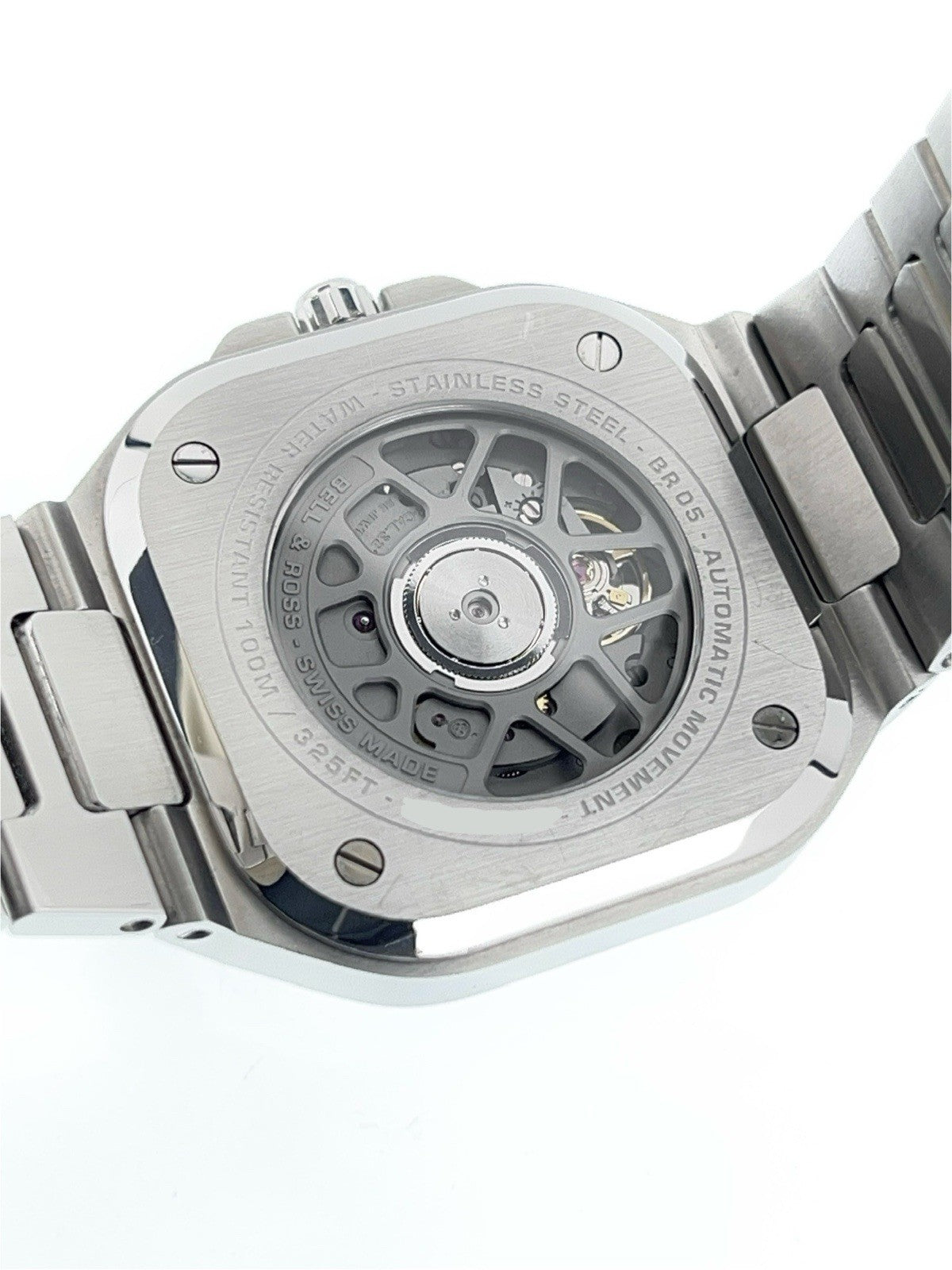 Bell & Ross Stainless Steel Black Dial 40mm Automatic Men's Watch BR05