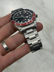 Tudor Black Bay GMT Pepsi Black Dial Stainless Steel Mens Watch 79830RB