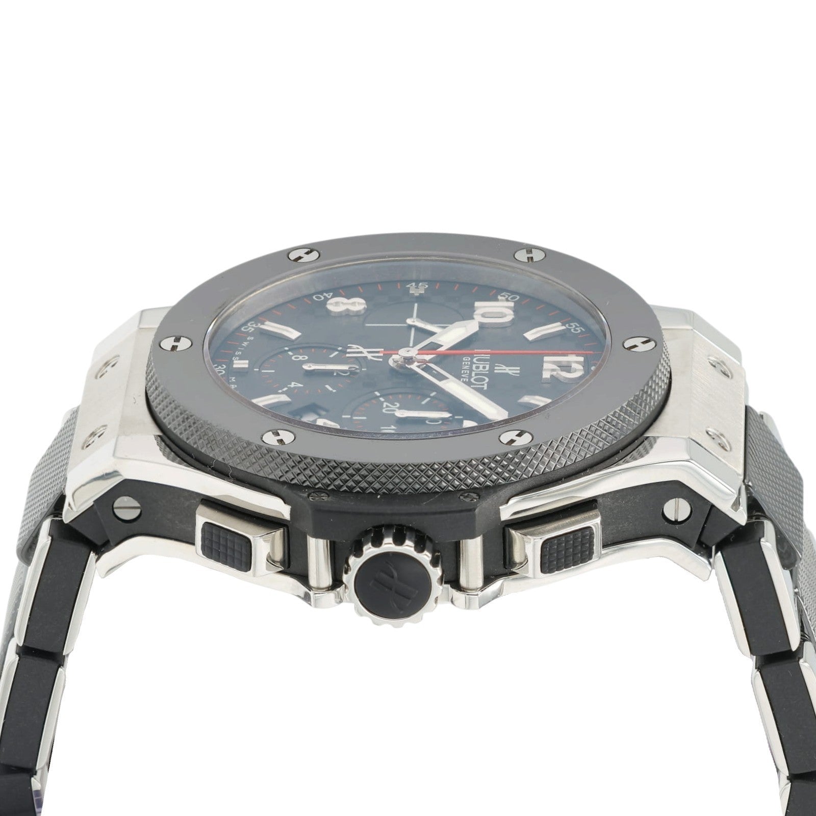 Hublot Big Bang Black Carbon Fiber Dial Steel 44mm Automatic Mens 301.SB.131.SB