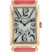 Franck Muller Long Island 18k Rose Gold Ivory Dial 26mm Women's Watch 952 QZ